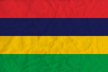 Mauritius kağıt bayrak