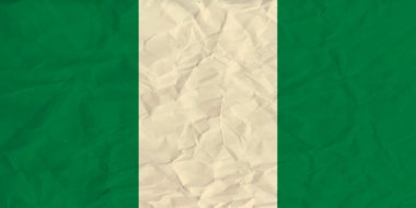 Nijerya kağıt bayrak