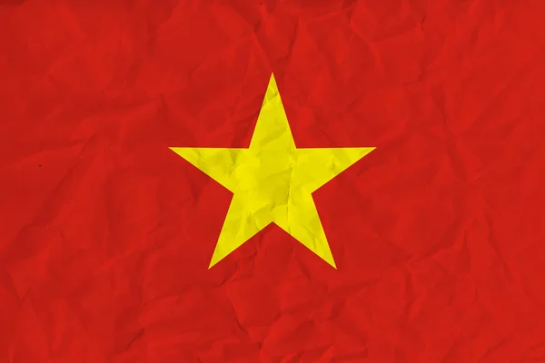 Bandera de Vietnam — Vector de stock