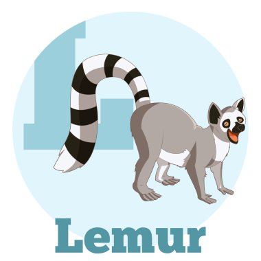 ABC karikatür Lemur