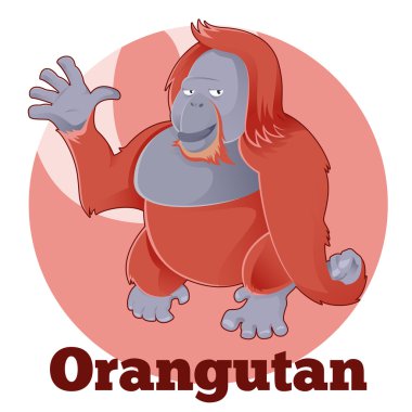 ABC karikatür Orangutan