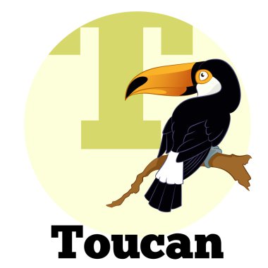 ABC karikatür Toucan