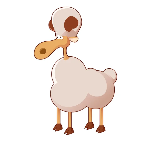 Cartoon schapen — Stockvector