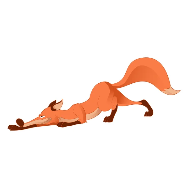 Cartoon Fox — Stockvector