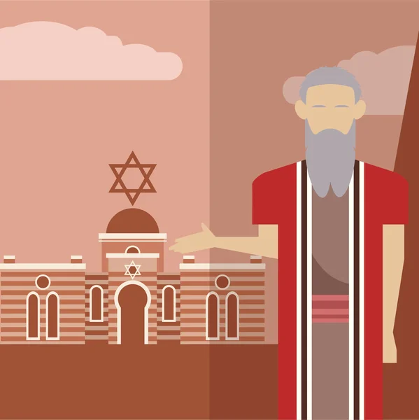 Moses ikona 1 — Wektor stockowy