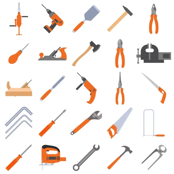 Collection of tools — Stock Vector
