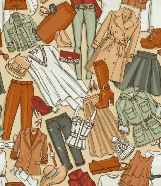 kadın moda deseni