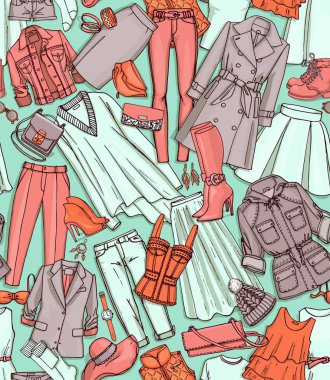 kadın moda deseni