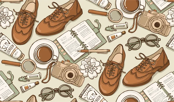 moda ve stil aksesuarları desen