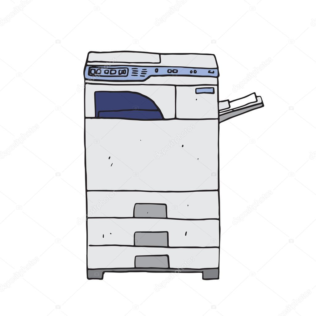 Hi-tech photocopier machine