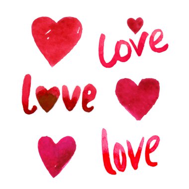 Sevgililer Günü Kalpleri Kompozisyonu