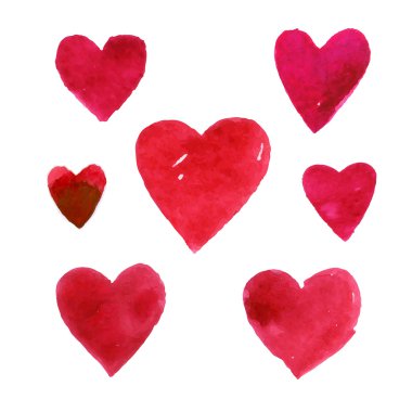 Sevgililer Günü Kalpleri Kompozisyonu