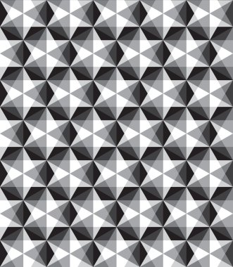 geometrik üçgenler desen