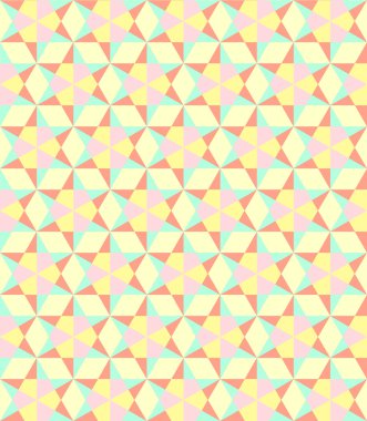 geometrik üçgenler desen