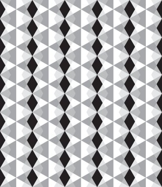 geometrik üçgenler desen