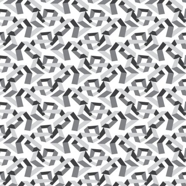 soyut siyah-beyaz desen