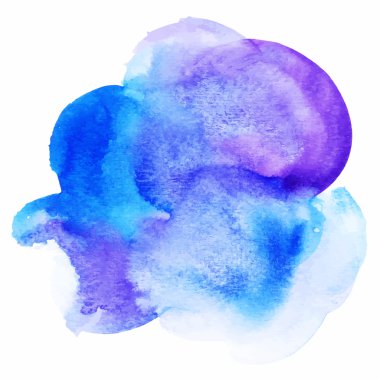 soyut suluboya mavi arkaplan