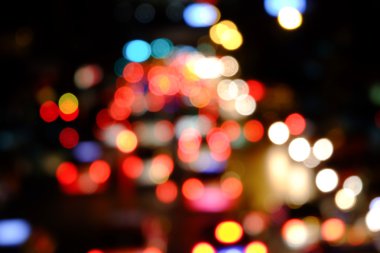 bokeh arka sokakta