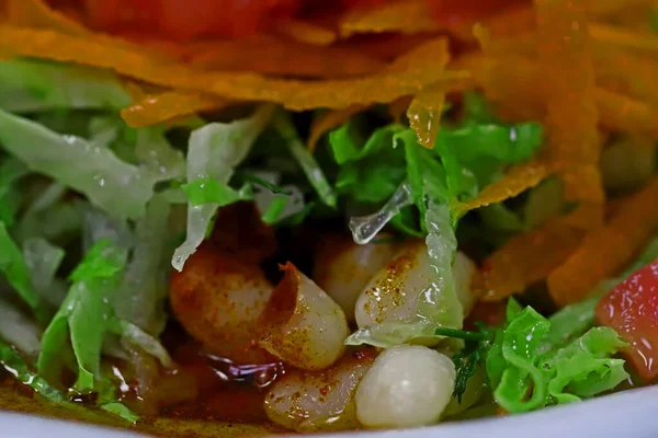 Saláta Sárgarépa Főtt Bab Blarney Saláta — Stock Fotó