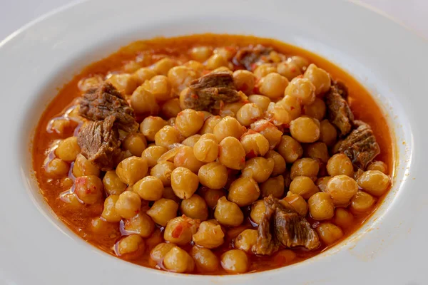 トルコ風ひよこ豆の肉料理 — ストック写真