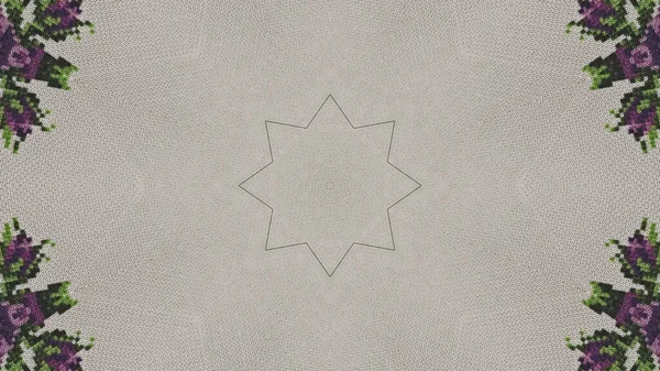 Tekstil Seramik Duvar Kağıdı Tasarım Için Çok Güzel Baskı Motifleri — Stok fotoğraf