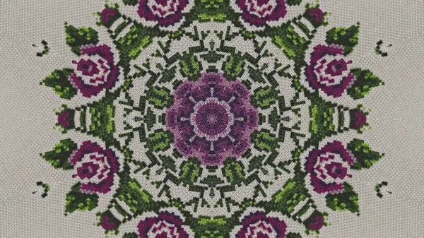 Textil Keramik Tapete Sehr Schöne Druckmotive Für Die Gestaltung Kaleidoskopbilder — Stockfoto