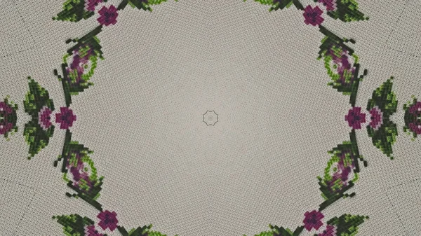 Textilní Keramické Tapety Velmi Krásné Tištěné Motivy Pro Design Kaleidoskopické — Stock fotografie