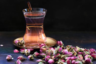 Küçük gül tomurcukları ve Bud gül çayı, Rosa Damascena