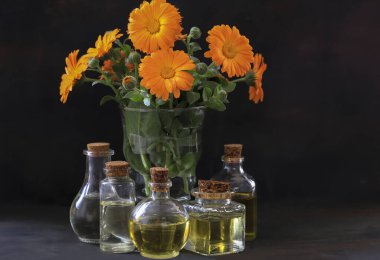 Kadife çiçekli Aromaterapi gerekli yağ - Calendula officinalis