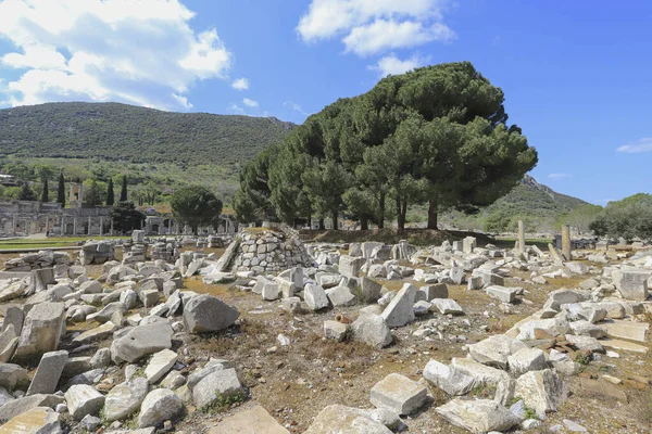 Turkiet Izmir Selcuk Mars 2021 Bilder Från Den Antika Staden — Stockfoto