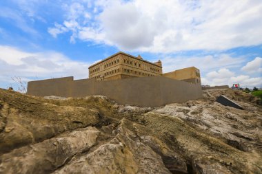 İstanbul, Türkiye - 21 Haziran 2021: İstanbul 'daki Minuatürk Parkı manzarası. Park, İstanbul Belediyesi tarafından turistik geziler için inşa edildi.