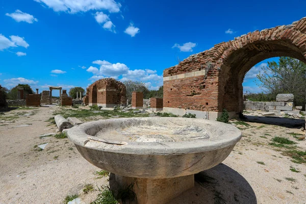 Biblioteca Celsius Nella Città Antica Efeso Efes Città Antica Più — Foto Stock