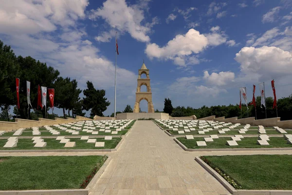 Çanakkale, Türkiye / 26 Mayıs 2019 / Bu şehitlik, Çanakkale Savaşı 'nda binlerce şehit ve yaralanan 57. Alay anısına inşa edildi.