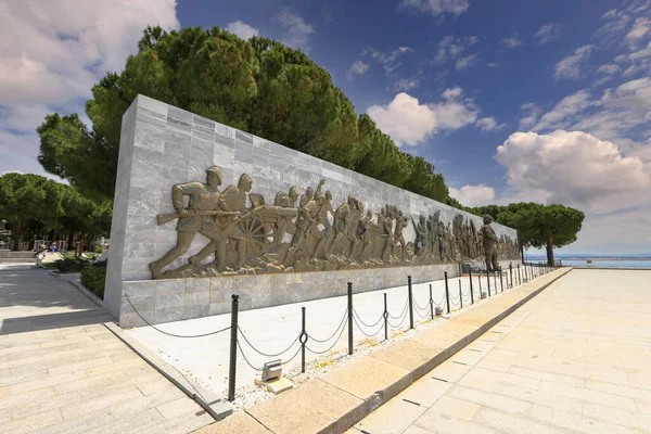 Canakkale Turquie Juillet 2021 Cimetière Militaire Mémorial Des Martyrs Canakkale — Photo