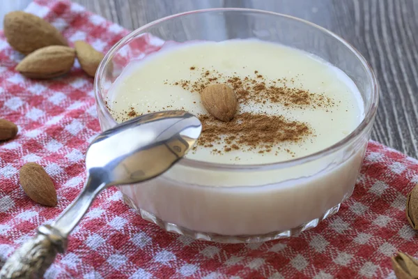 Tradiční Lahodné Turecké Dezerty Rýžový Pudink — Stock fotografie