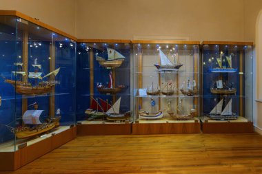 Bornova, Türkiye - 07 Ocak 2025: Arkas Denizcilik Tarihi Merkezi İzmir 'de