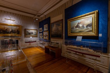 Bornova, Türkiye - 07 Ocak 2025: Arkas Denizcilik Tarihi Merkezi İzmir 'de