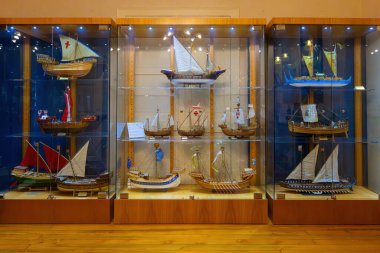 Bornova, Türkiye - 07 Ocak 2025: Arkas Denizcilik Tarihi Merkezi İzmir 'de