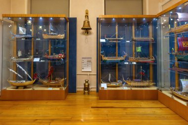 Bornova, Türkiye - 07 Ocak 2025: Arkas Denizcilik Tarihi Merkezi İzmir 'de