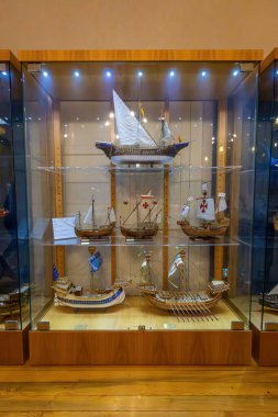 Bornova, Türkiye - 07 Ocak 2025: Arkas Denizcilik Tarihi Merkezi İzmir 'de