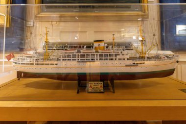 Bornova, Türkiye - 07 Ocak 2025: Arkas Denizcilik Tarihi Merkezi İzmir 'de