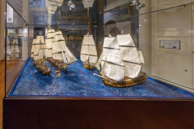 Bornova, Türkiye - 07 Ocak 2025: Arkas Denizcilik Tarihi Merkezi İzmir 'de