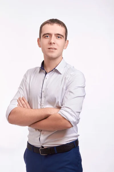 Genç güleryüzlü adam