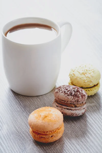 Makarons et cacao — Photo