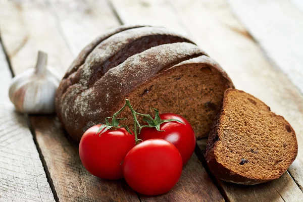 パンと野菜のパン — ストック写真