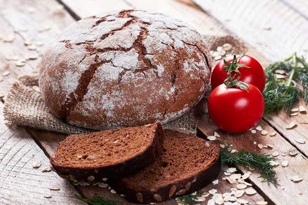 Chleb i koperkiem — Zdjęcie stockowe