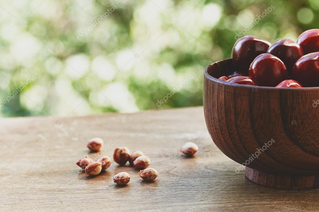 Cherries and cherry pits Stock Photo by ©Artyom2505 75326735