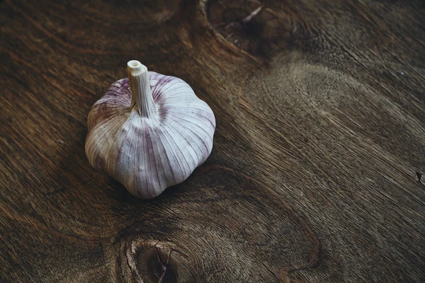 Knoblauchkopf — Stockfoto