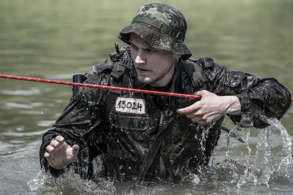 Elite Challenge program Stockbild