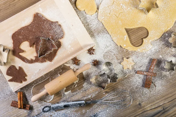 Kerstmis bakken — Stockfoto